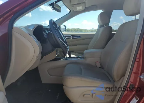 2017 Nissan Pathfinder S z USA, uszkodzony, nr VIN 5N1DR2MM0HC623091